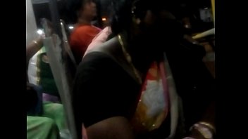 Tamil Village aunty bus cleavage