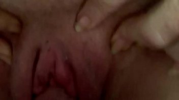 Pumped up meaty pussy with cock slapping