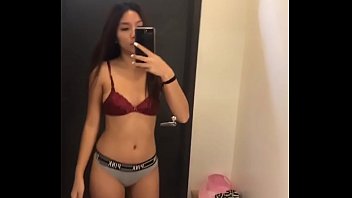 Setting up spycam in Asian changing room